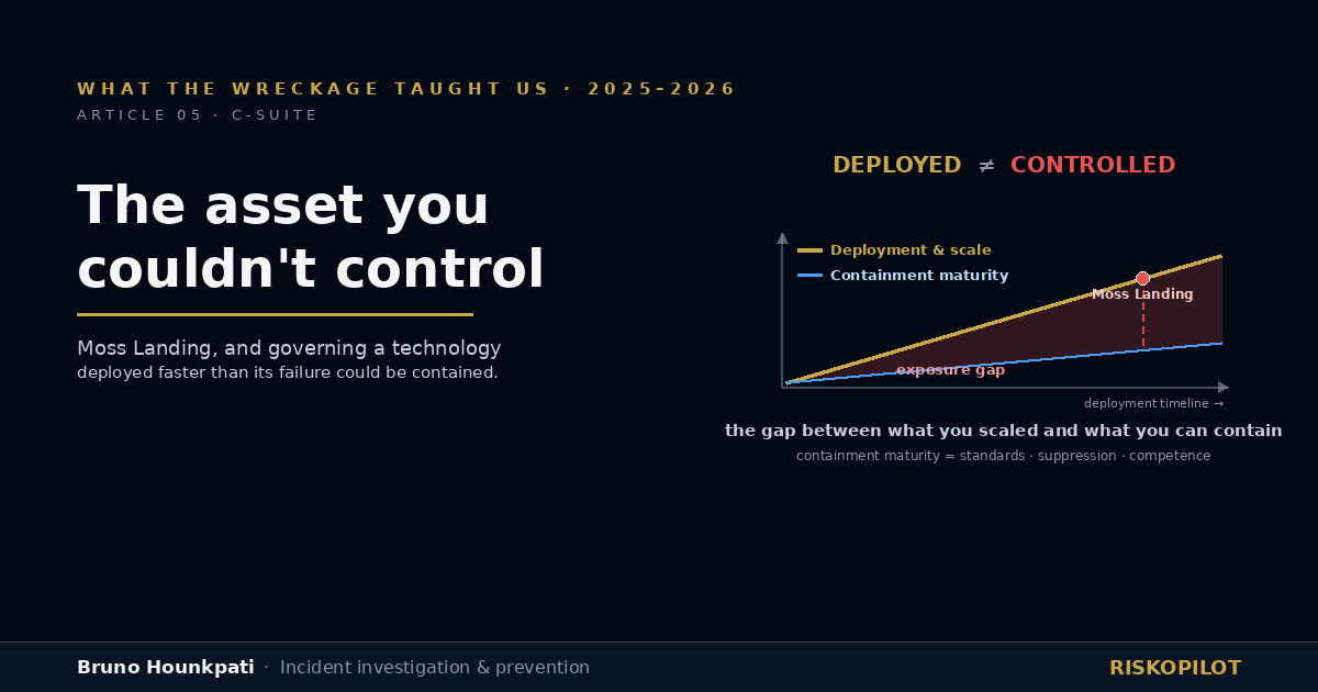 The asset you couldn't control